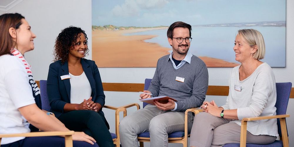 Gruppentherapie in der Abendklinik