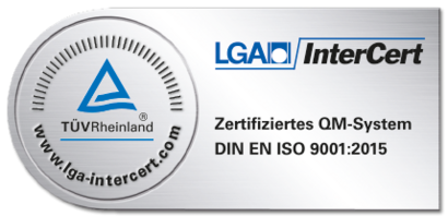 LGA InterCert Siegel
