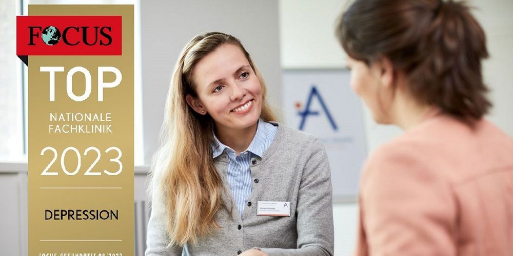 Alexius/Josef Krankenhaus ist zertifiziert als Focus Top Nationale Fachklinik Depression
